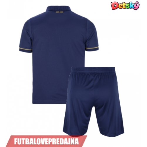 Lacne Dětský Futbalové dres Lazio 2026-27 Krátky Rukáv - Tretina (+ trenírky)